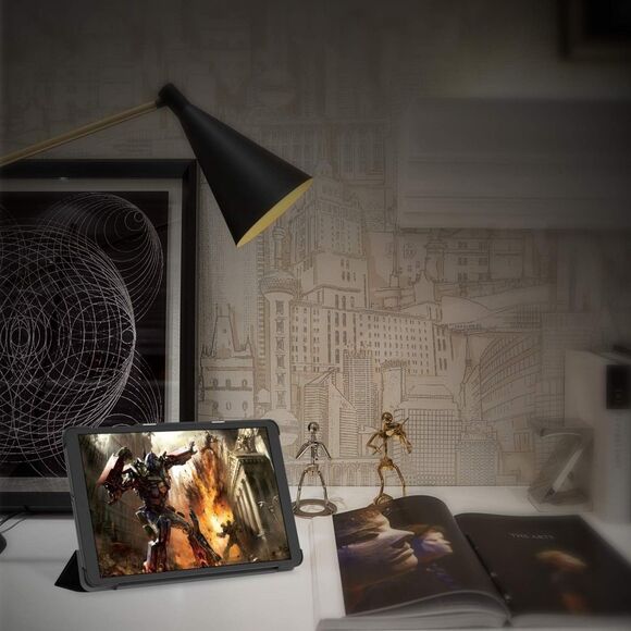 NWT-Case for Samsung Galaxy Tab A 10.1 2019 (SM-T510/T515) Hard Cover Black - Picture 9 of 12